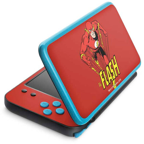 DC Comics The Flash Classic Action Pose Art Nintendo 2DS XL (2017) Skin